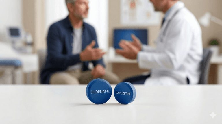 Sildenafil + Dapoxetine: Super P Force 100mg+60mg