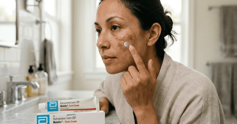 Treat Dark Spots With Melalite Forte Hydroquinone 4%