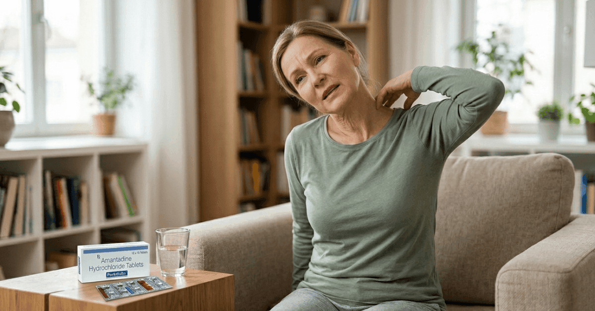 Stiff Muscles? Try Parkitidin 100mg Amantadine