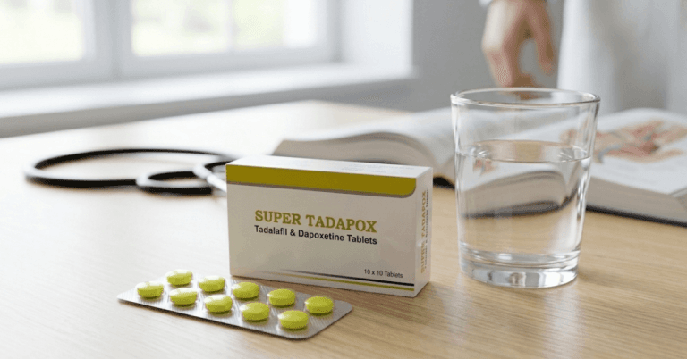 Super Tadapox | Tadalafil 40mg + Dapoxetine 60mg