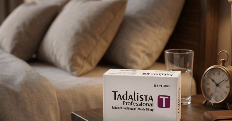 Tadalista Professional 20mg Tadalafil: Manage Your ED