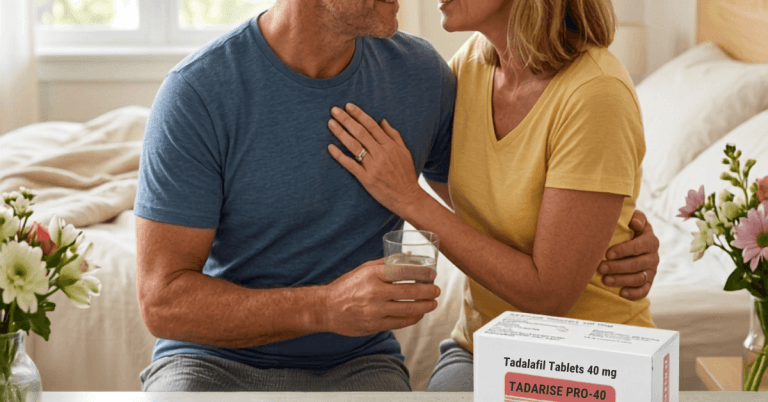 Overcome ED With Tadarise Pro 40 – 40mg Tadalafil
